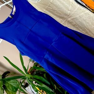 Royal blue dress
